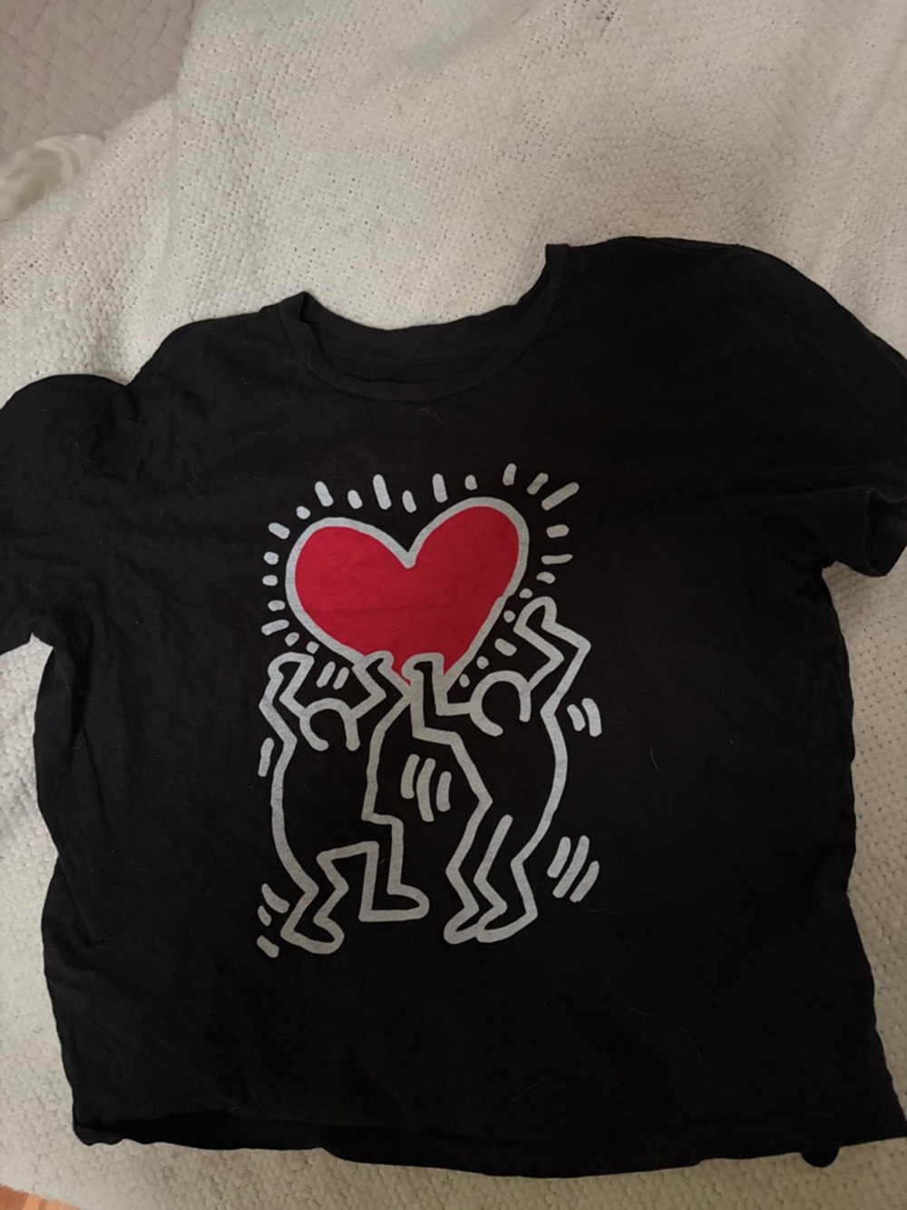 Women’s Black Keith Haring Tee Gap